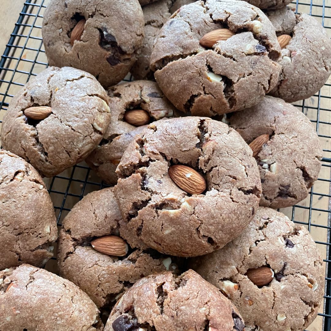 Galleta chocolate almendras