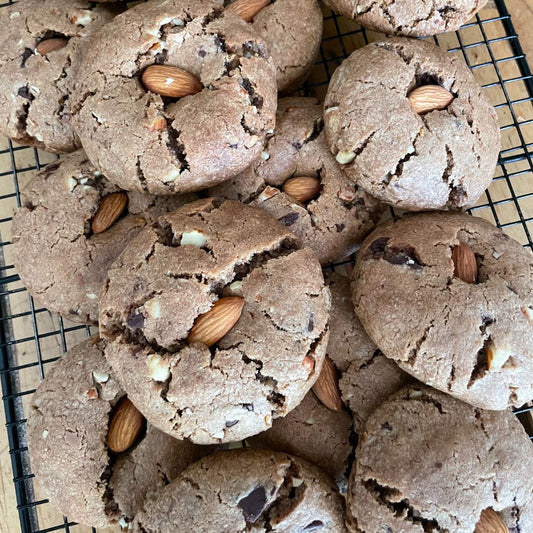 Galleta chocolate almendras