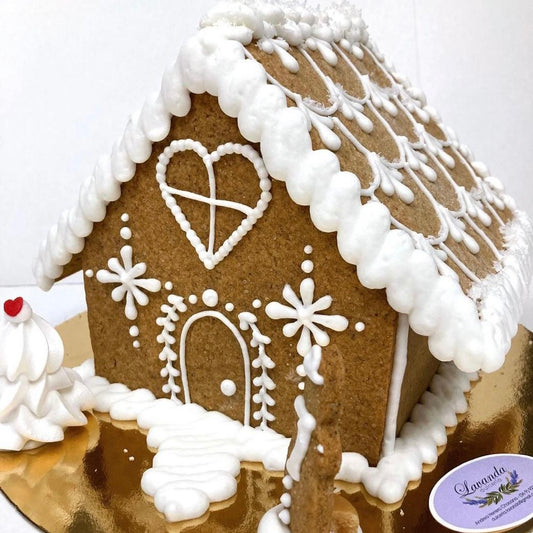 Casita de Jengibre rellena de dulces