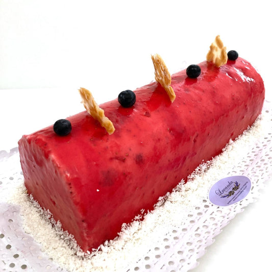 Bûche frutos rojos